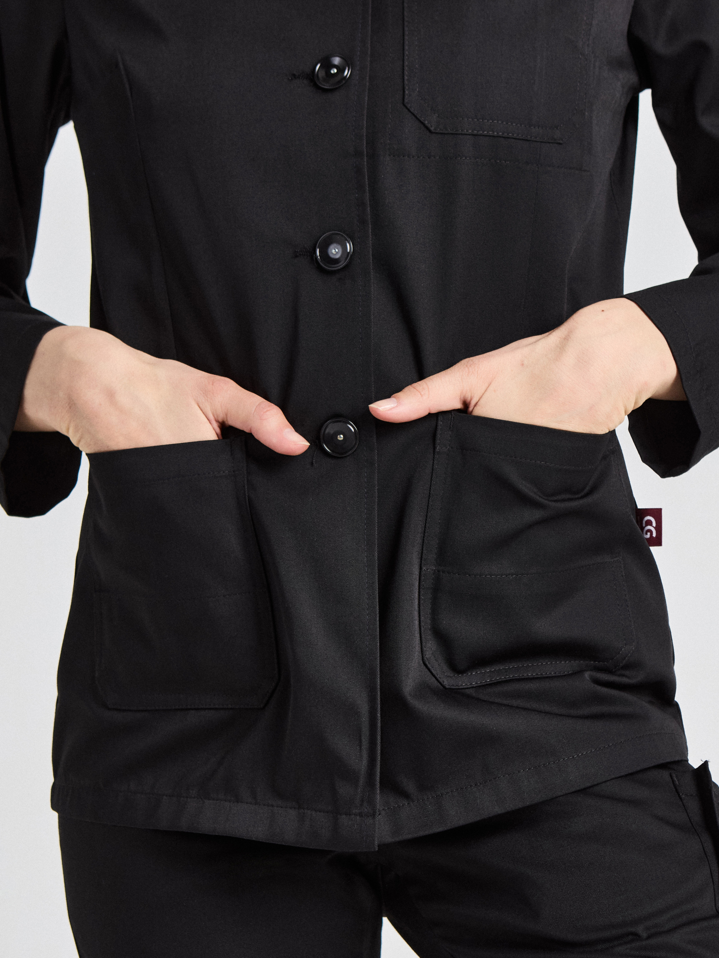 Servicejacke Modena Lady Classic - schwarz